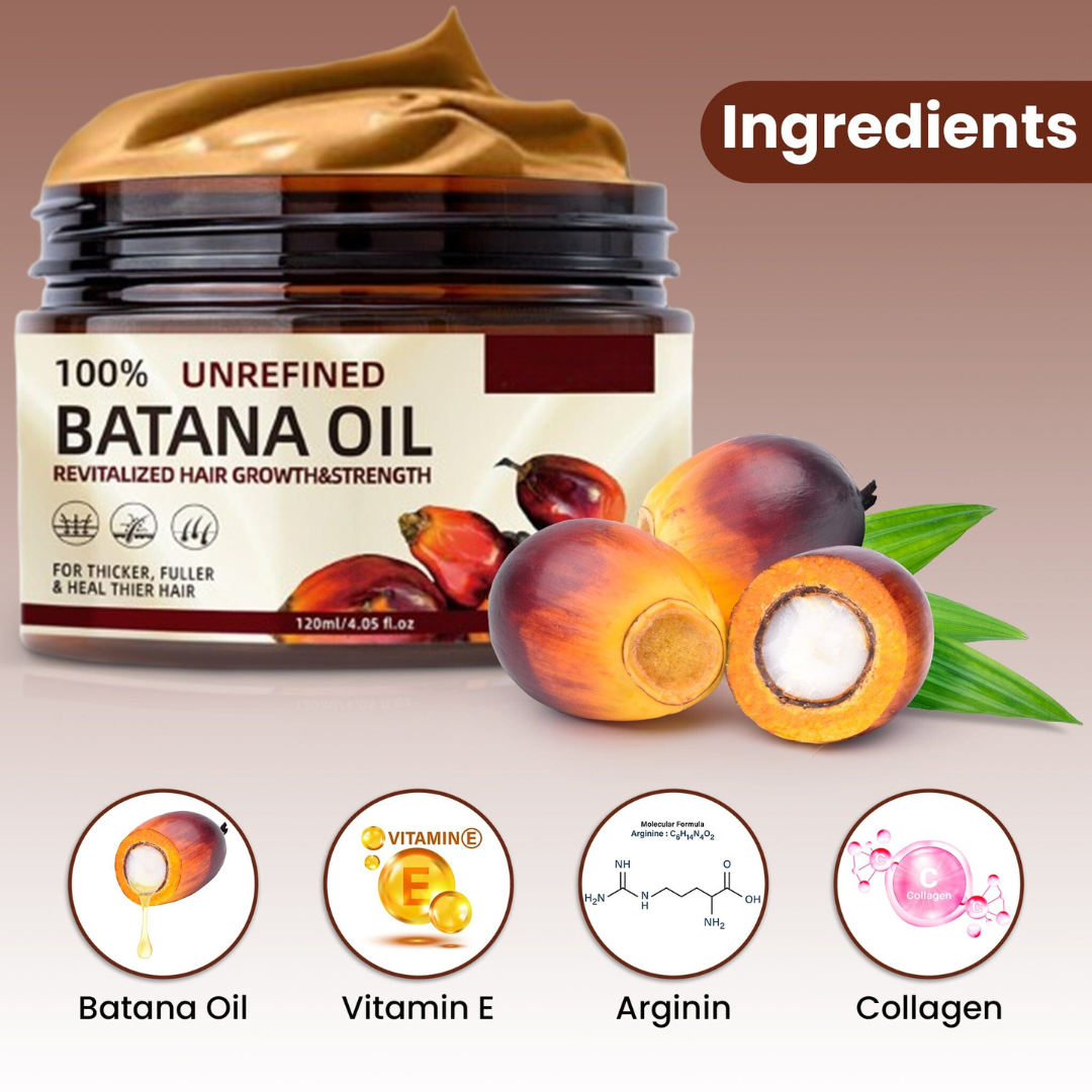 100% Unrefined Batana Oil